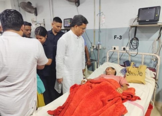 BJP Workers Attacked in Jampuijala BJP Workers Attacked in Jampuijala
